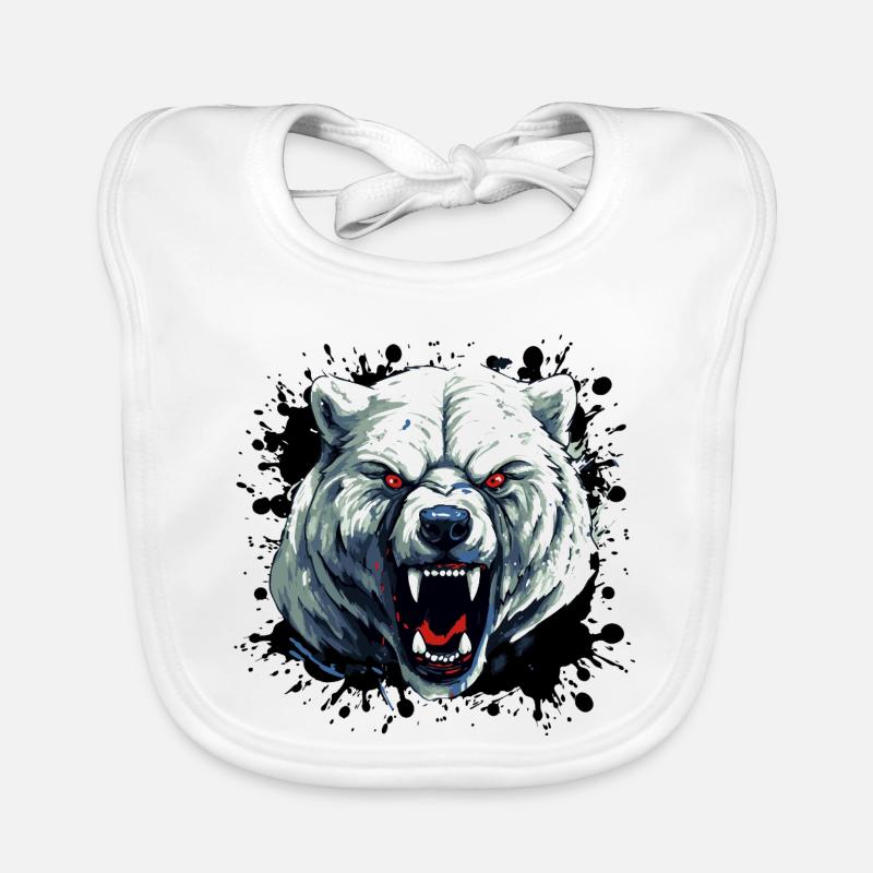 Polar Bear Polar Bear Organic Baby Bibs