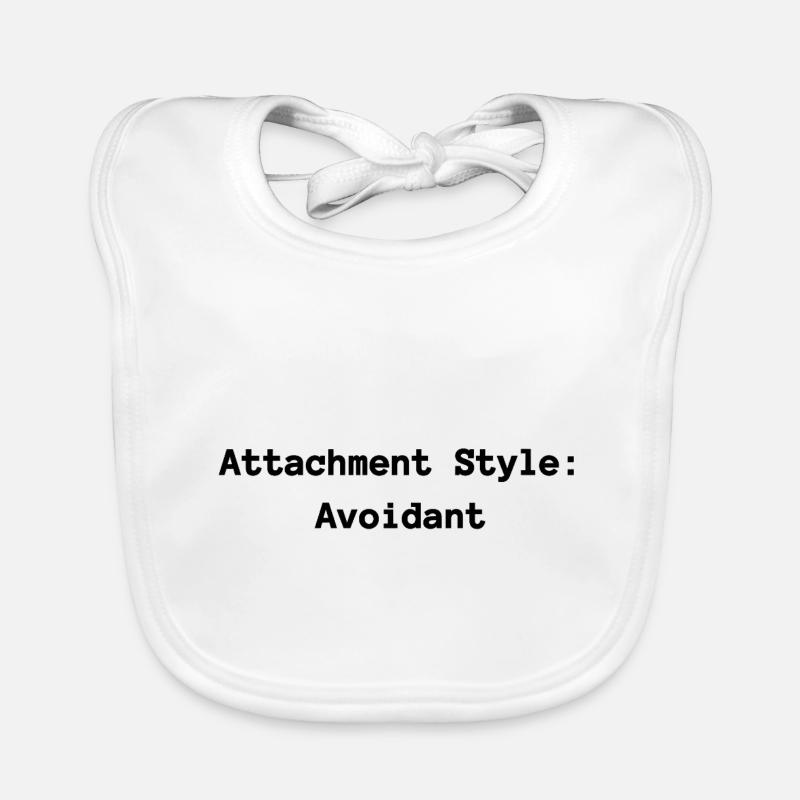 Style d’attachement : Évitant Bavoir bio Bébé