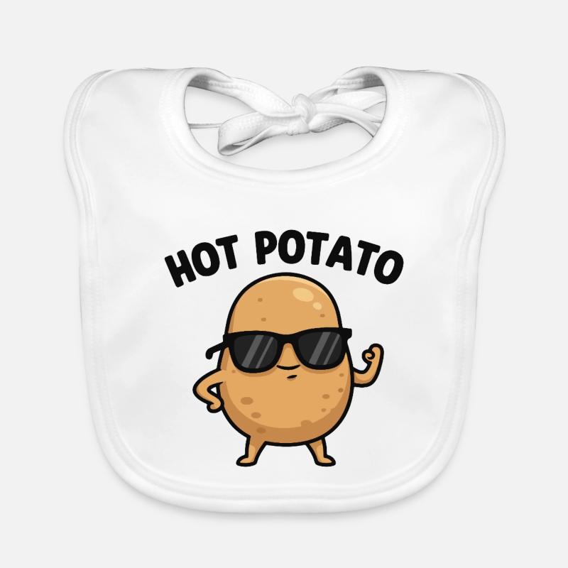 Spud with Attitude Organic Baby Bibs