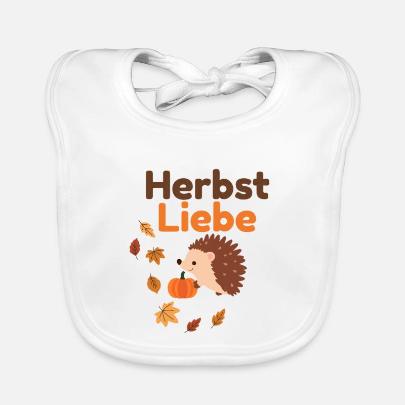Amour d’automne Bavoir bio Bébé