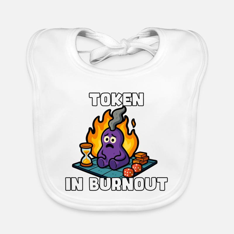 Token-Burnout Baby Bio-Lätzchen