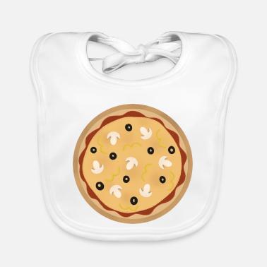 pizza Bavaglino ecologico per neonato