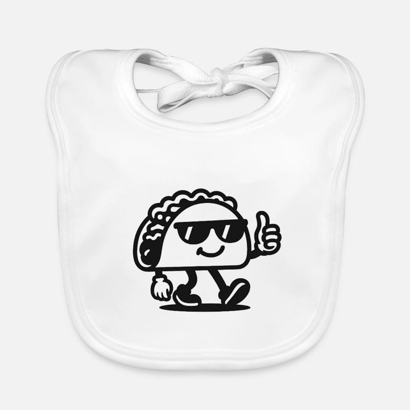 Lunettes de soleil Taco Mascot Bavoir bio Bébé