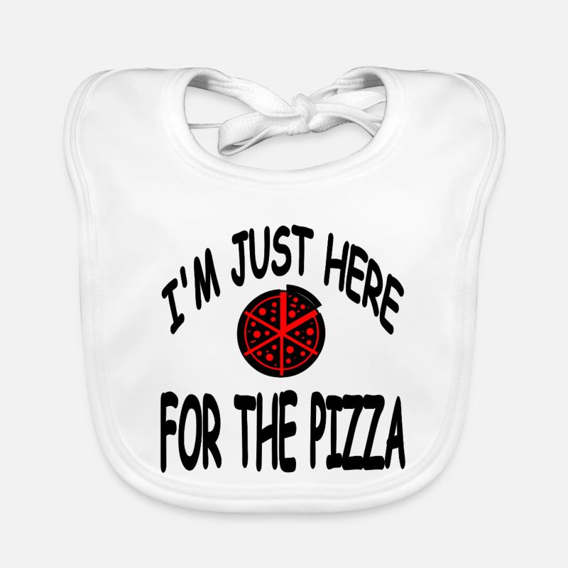 Pizza Bavoir bio Bébé