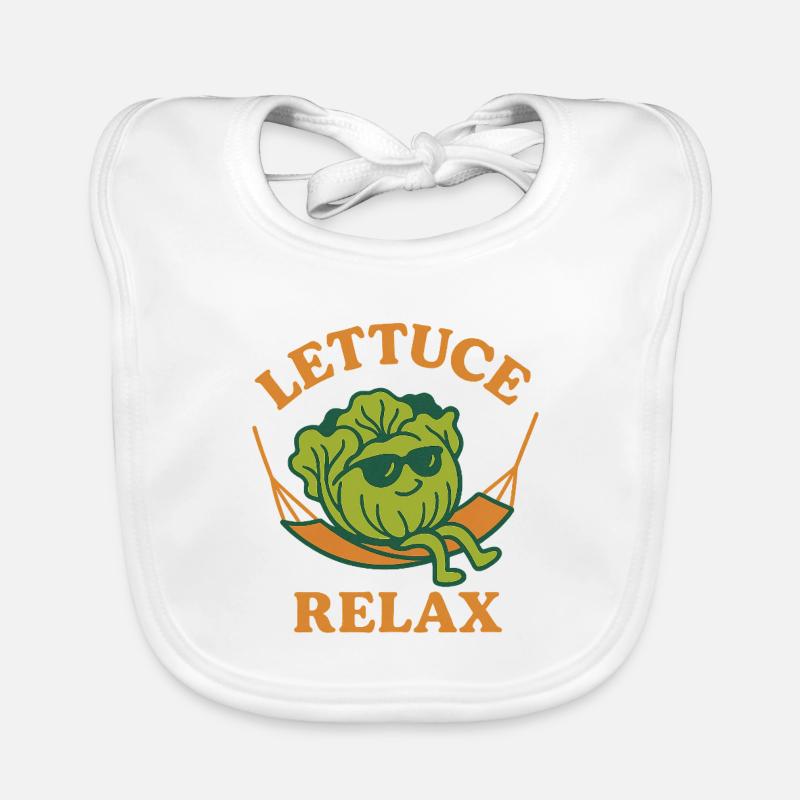Laitue Relax à Hamaka Bavoir bio Bébé
