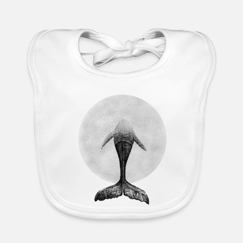 Géant de la plongée : la baleine dans le cercle de l’océan Bavoir bio Bébé