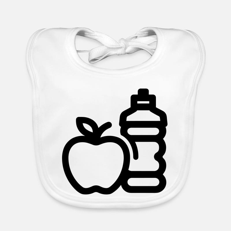 Mode de Vie Sain Bavoir bio Bébé