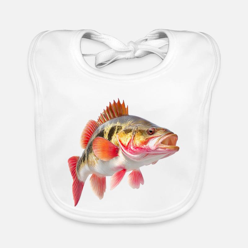 Bright Perch Color Explosion Organic Baby Bibs