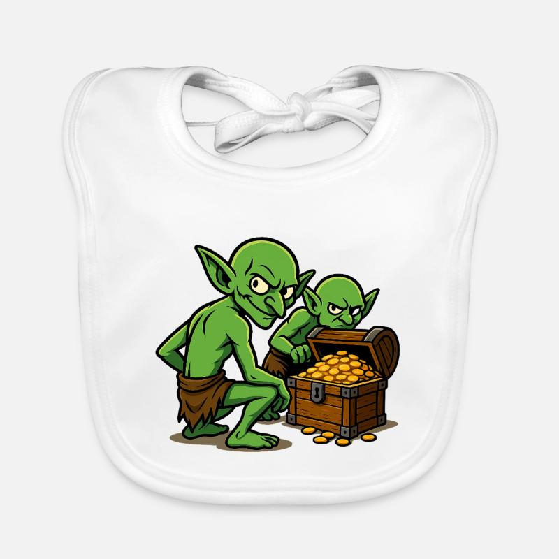 Green Goblin schat Bio-slabbetje voor baby's