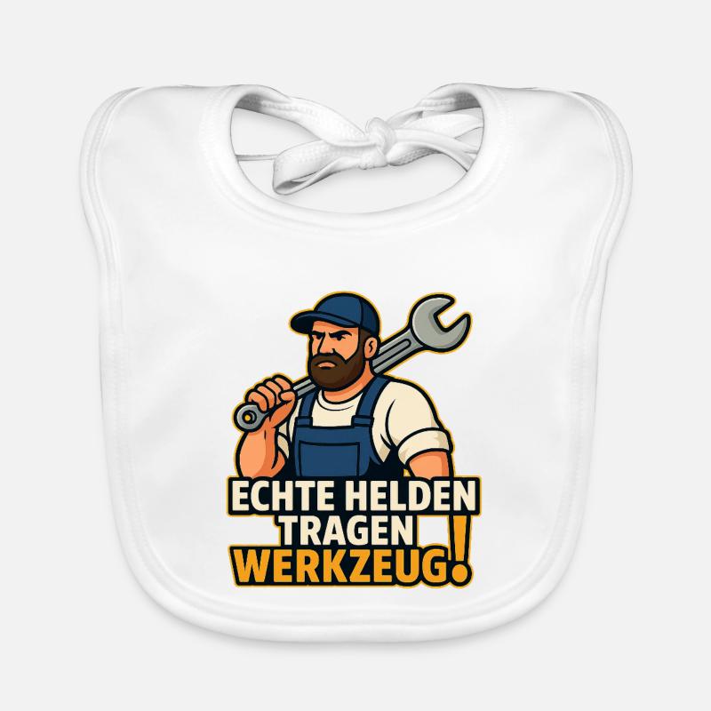 Real Hero Carrying Tool Organic Baby Bibs