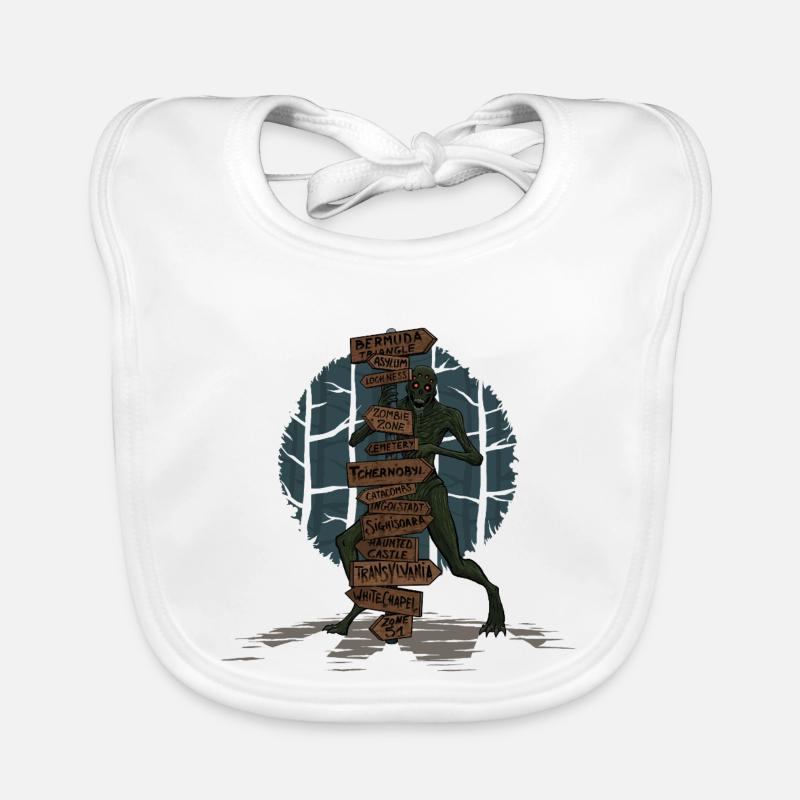 Evil Places Organic Baby Bibs