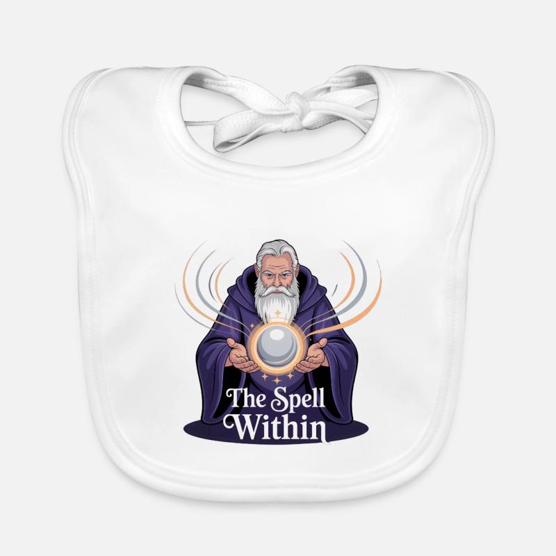 Magier Zauberer Baby Bio-Lätzchen