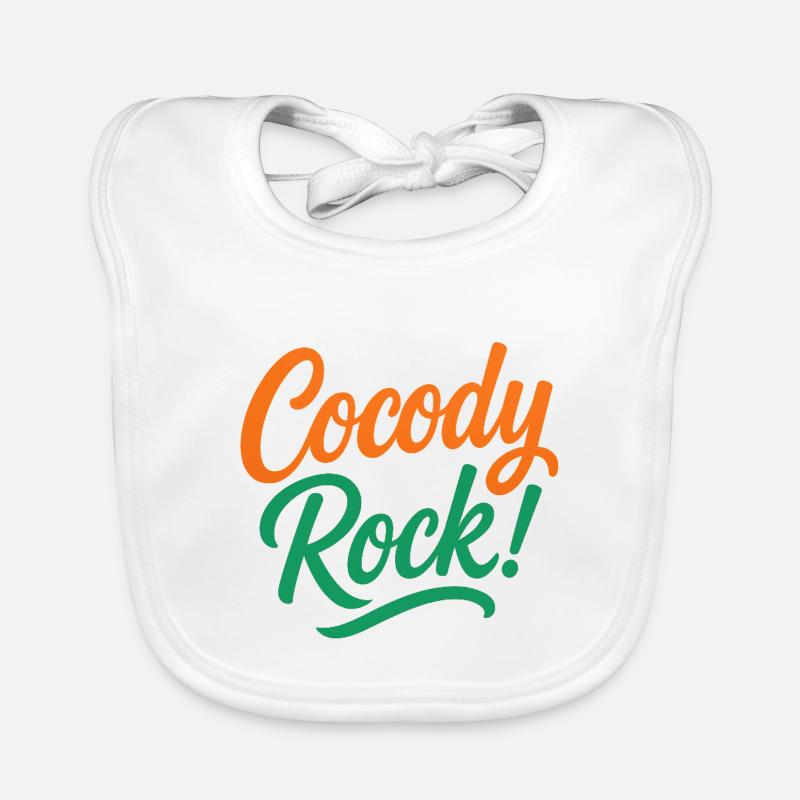 Cocody Rock Organic Baby Bibs