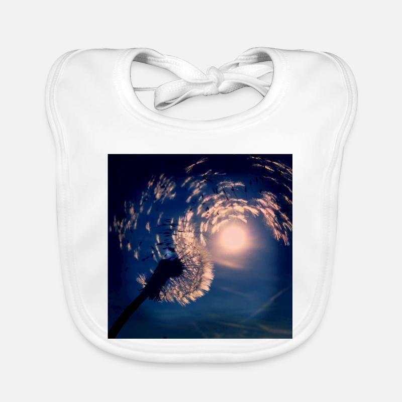 Blowing in the wind Baby Bio-Lätzchen