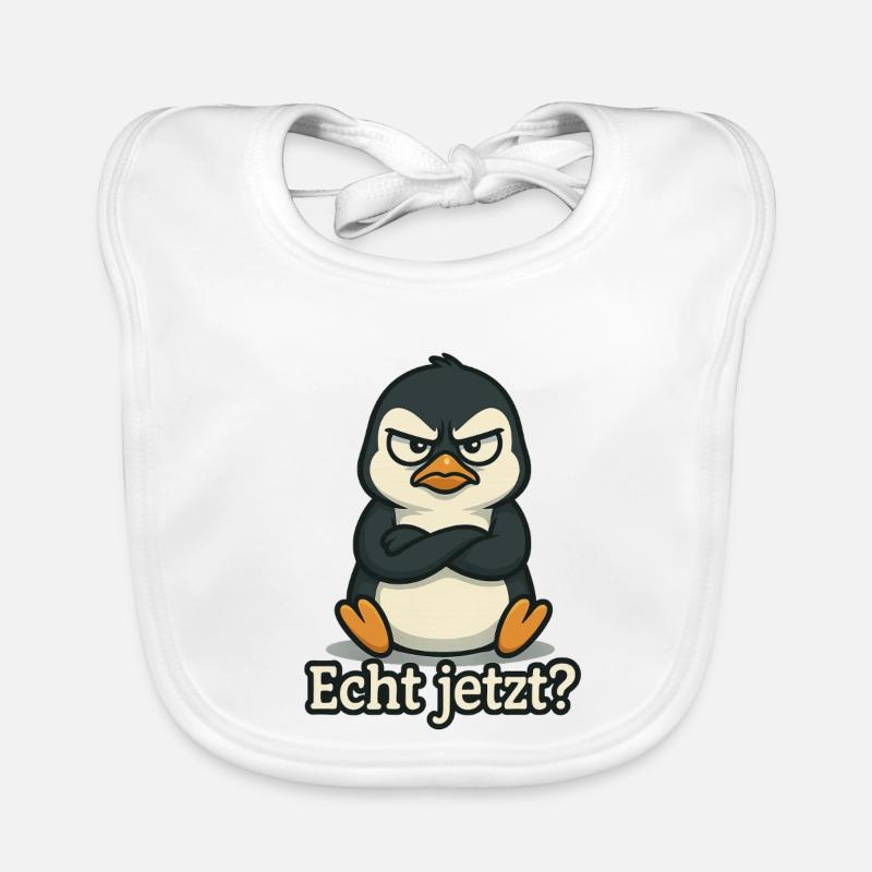 Penguin Really? Organic Baby Bibs