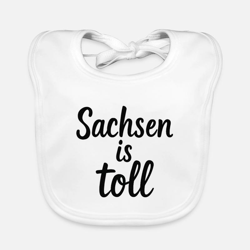 Sachsen is toll Baby Bio-Lätzchen