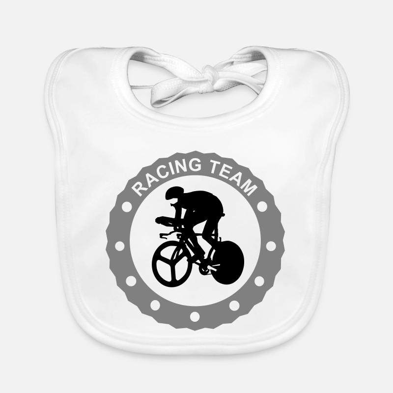 Équipe de course Bavoir bio Bébé