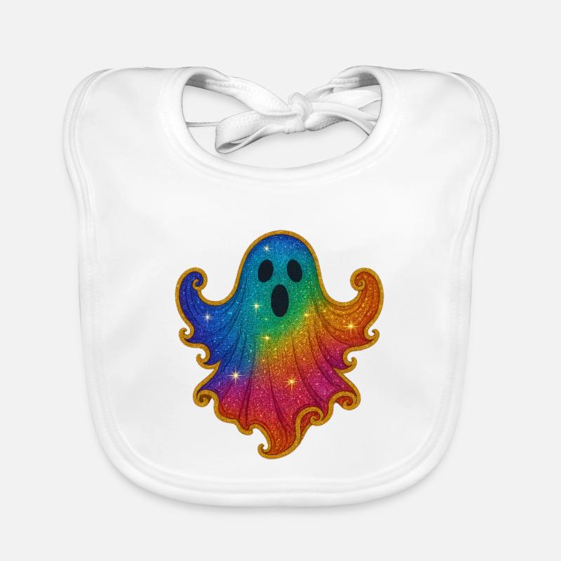 Regenbogen Geist Glitzer Bavoir bio Bébé