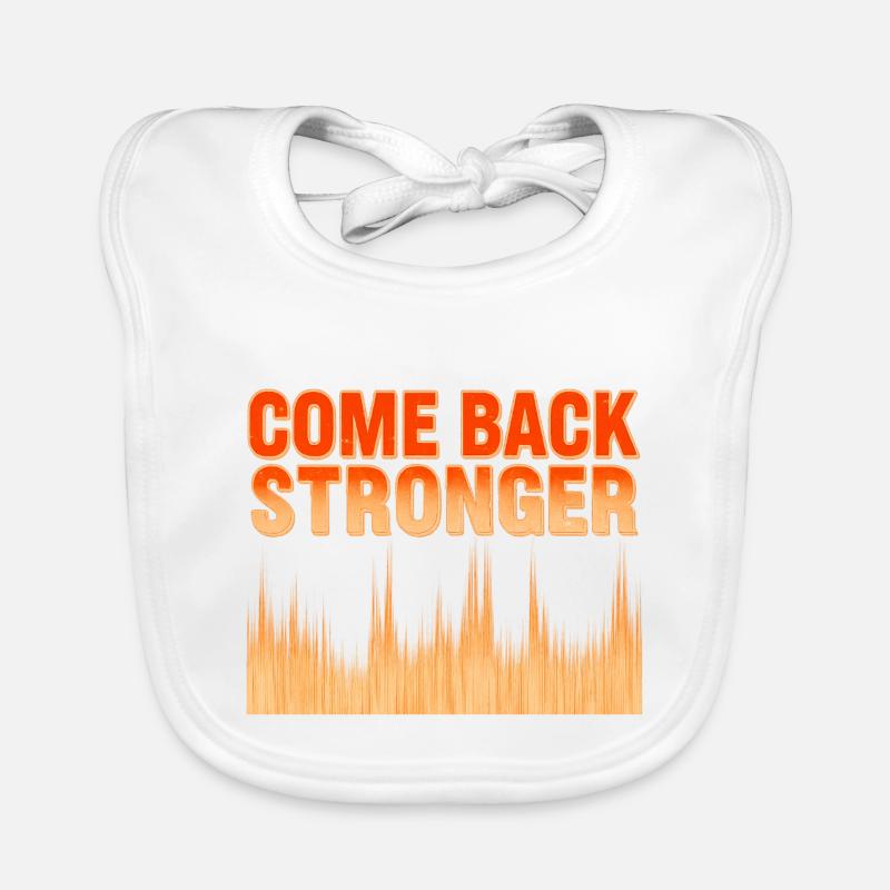 come back stronger Organic Baby Bibs