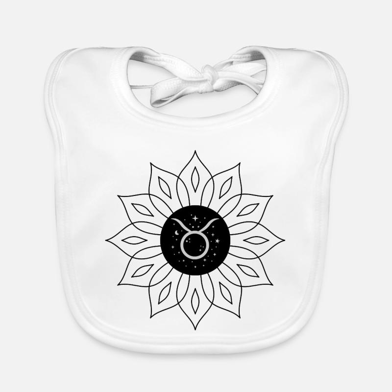 Taurus Céleste Minimaliste Bavoir bio Bébé