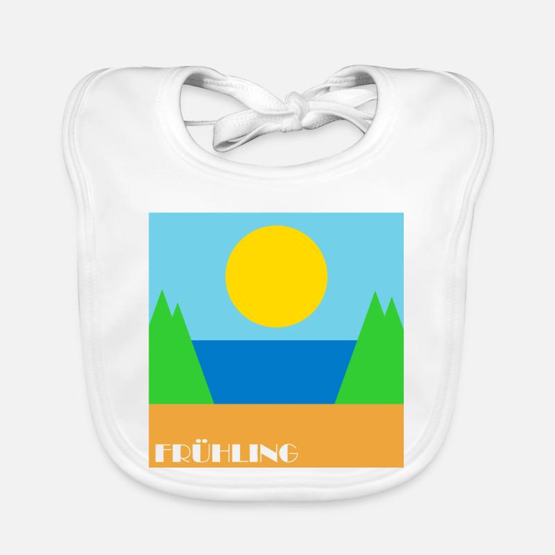 Spring Organic Baby Bibs