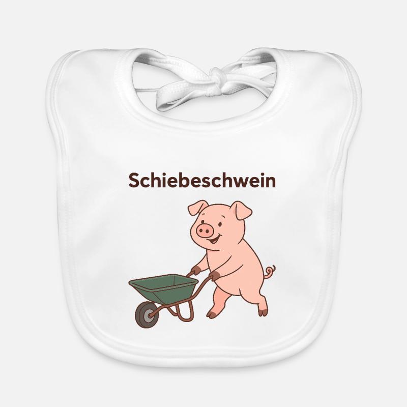 Push pig Organic Baby Bibs