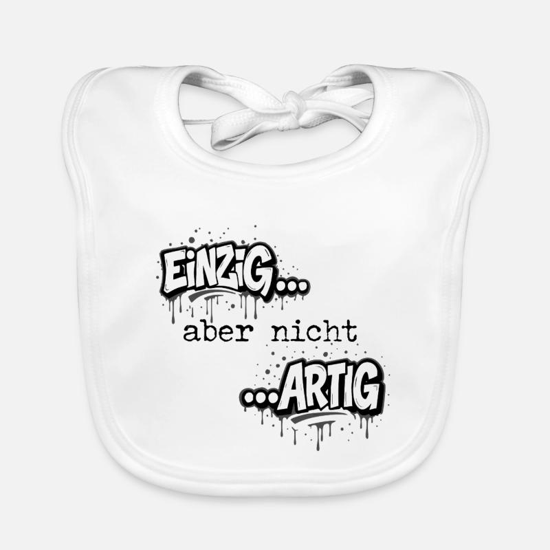 Chemise unique mais pas joliment unique Bavoir bio Bébé