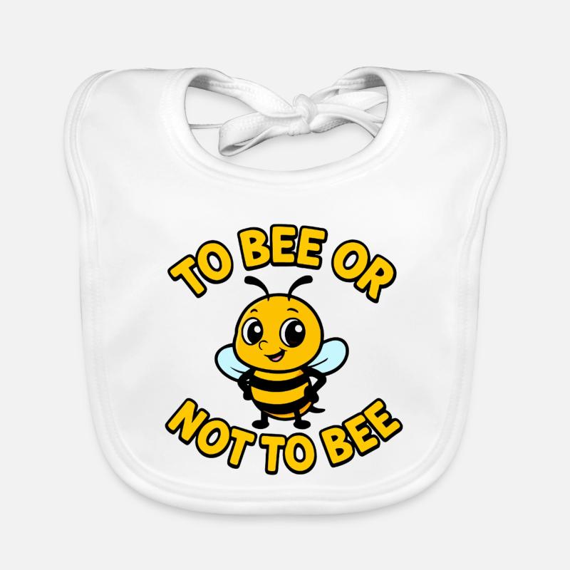 Biene oder nicht Biene Baby Bio-Lätzchen