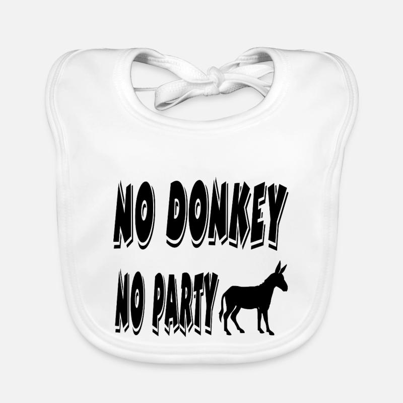 Esel Baby Bio-Lätzchen