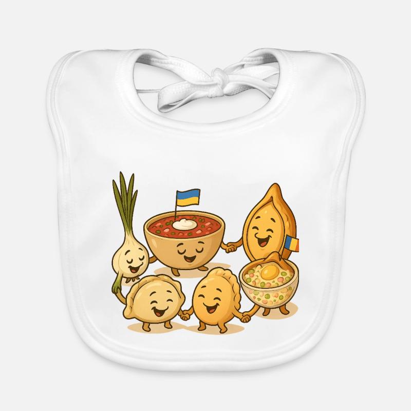 Geschenk der Kulturen Baby Bio-Lätzchen