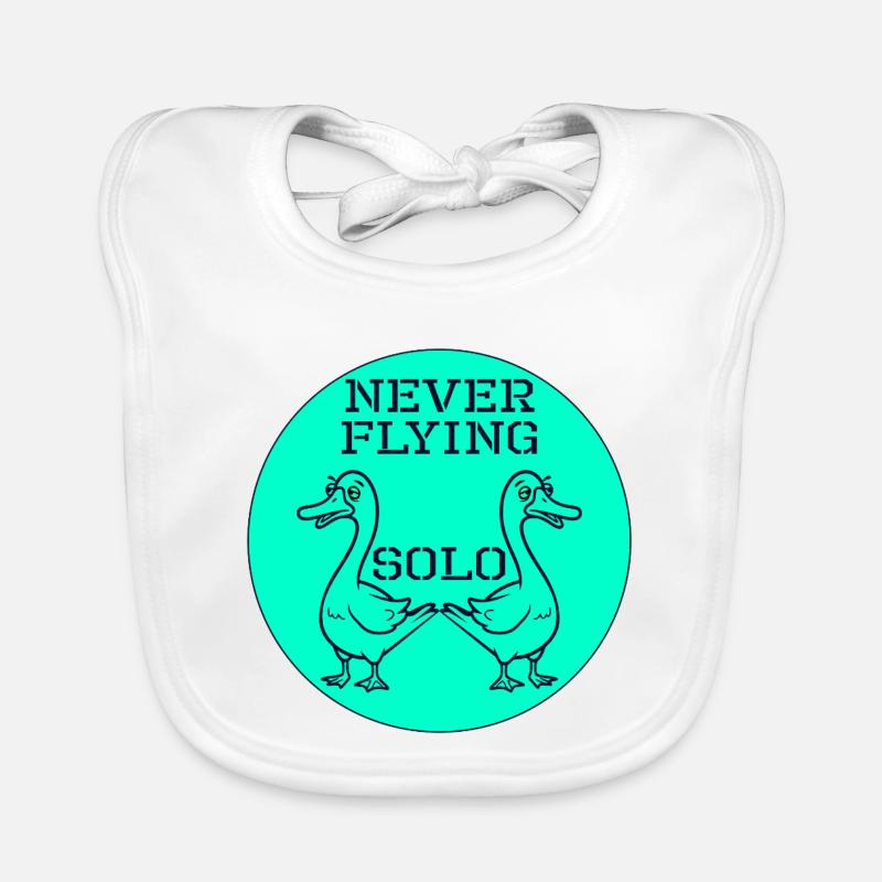 Gänse-Jagd Baby Bio-Lätzchen