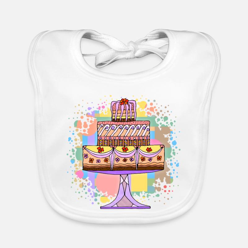 Gâteau Bavoir bio Bébé