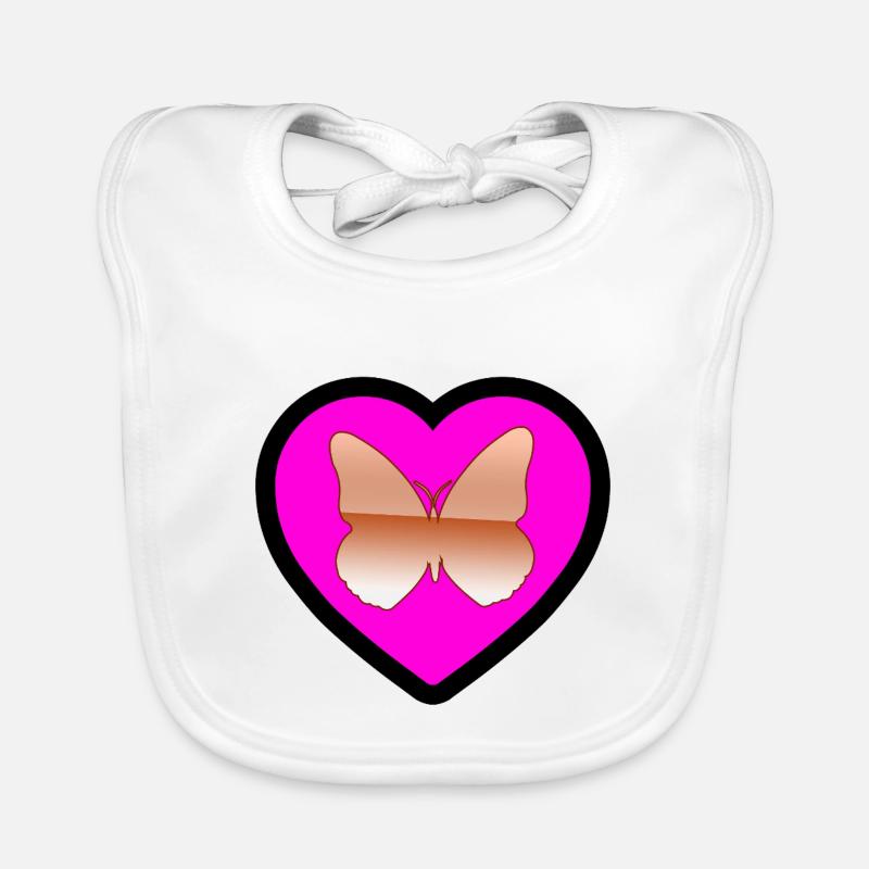 Papillon Bavoir bio Bébé