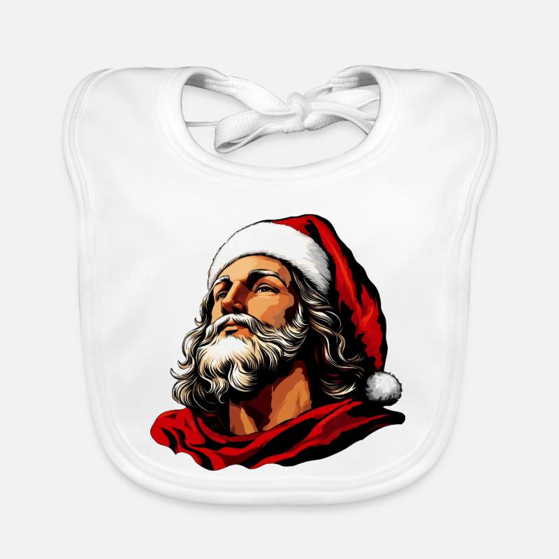 Jesus Weihnachten Baby Bio-Lätzchen