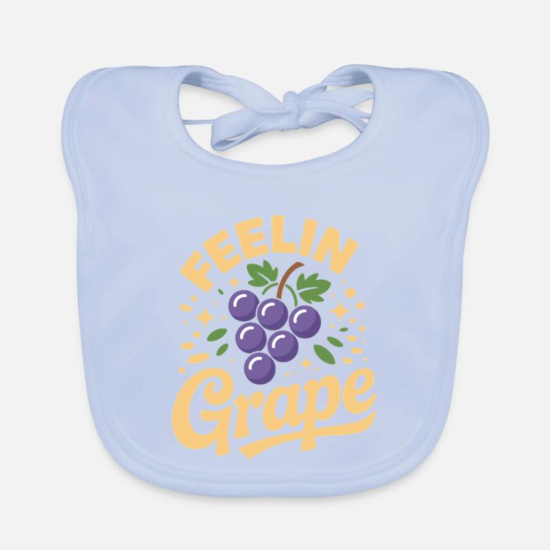 Feelin Grape Baby Bio-Lätzchen