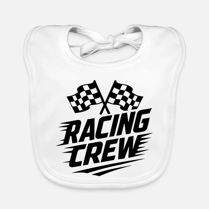 Racing Crew Organic Baby Bibs