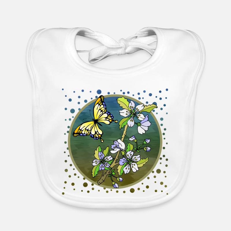 papillon Bavoir bio Bébé