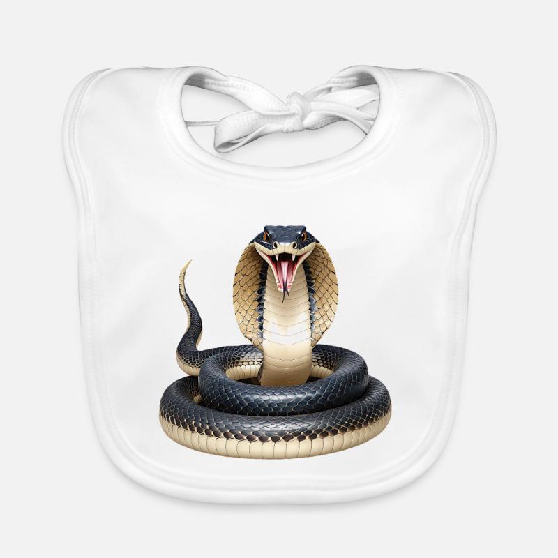 Serpent Bavoir bio Bébé
