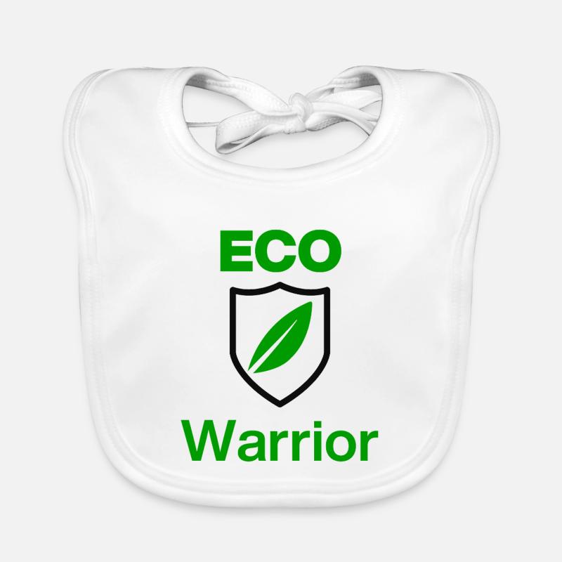 ECO Warrior. Green Mindset, Ecologies first Organic Baby Bibs