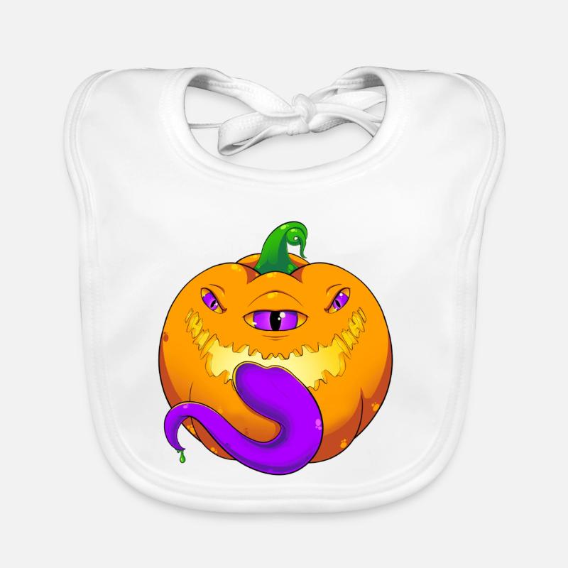Mimic Pumpkin Bavoir bio Bébé
