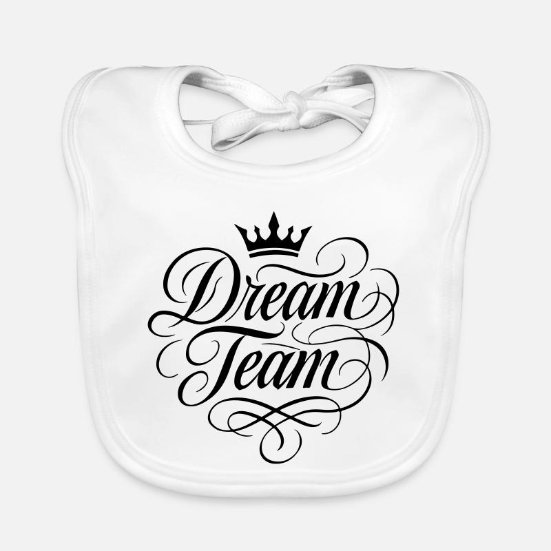 Équipe de rêve Bavoir bio Bébé