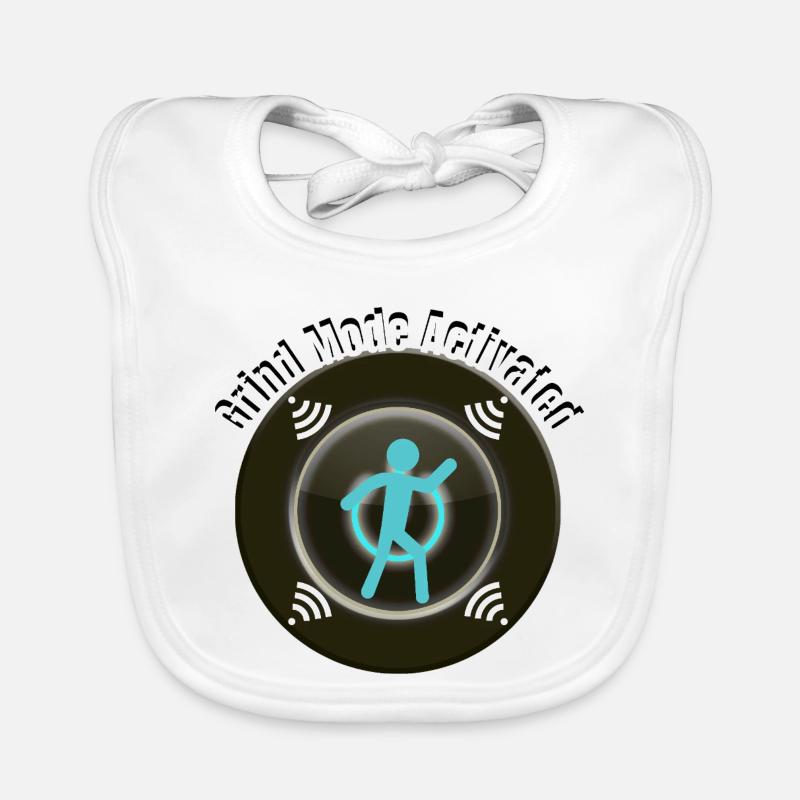 Grind Mode Activated – Motivation & Focus Graphic Organic Baby Bibs