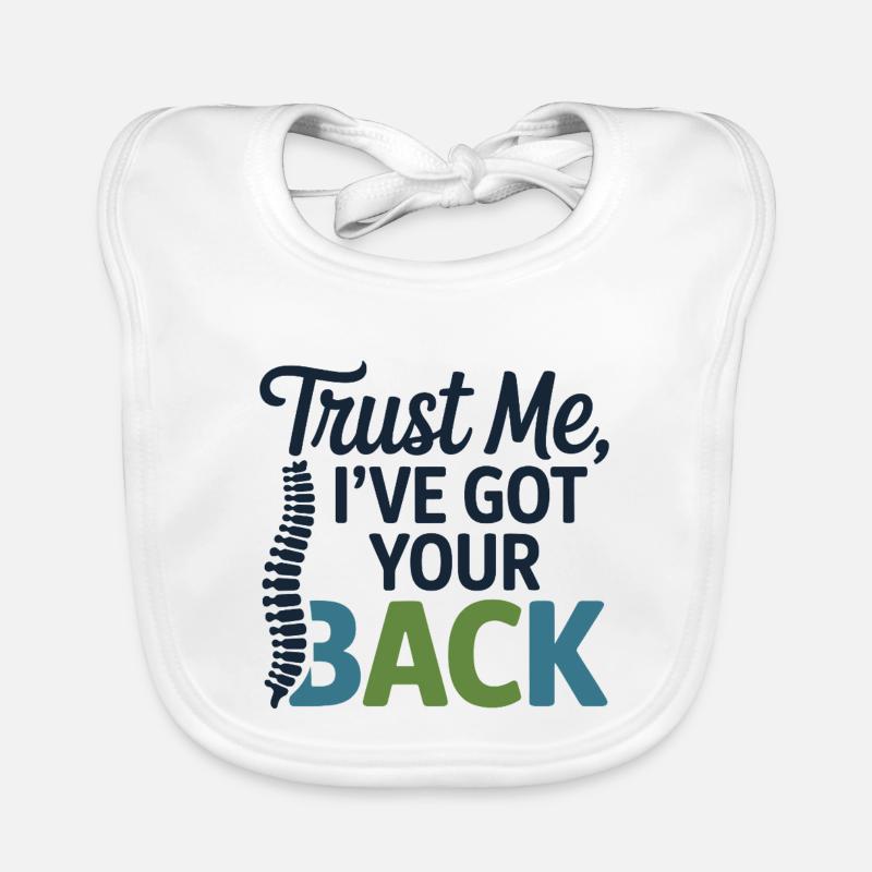 Licensed DC Professional Spinal Alignment  Organic Baby Bibs