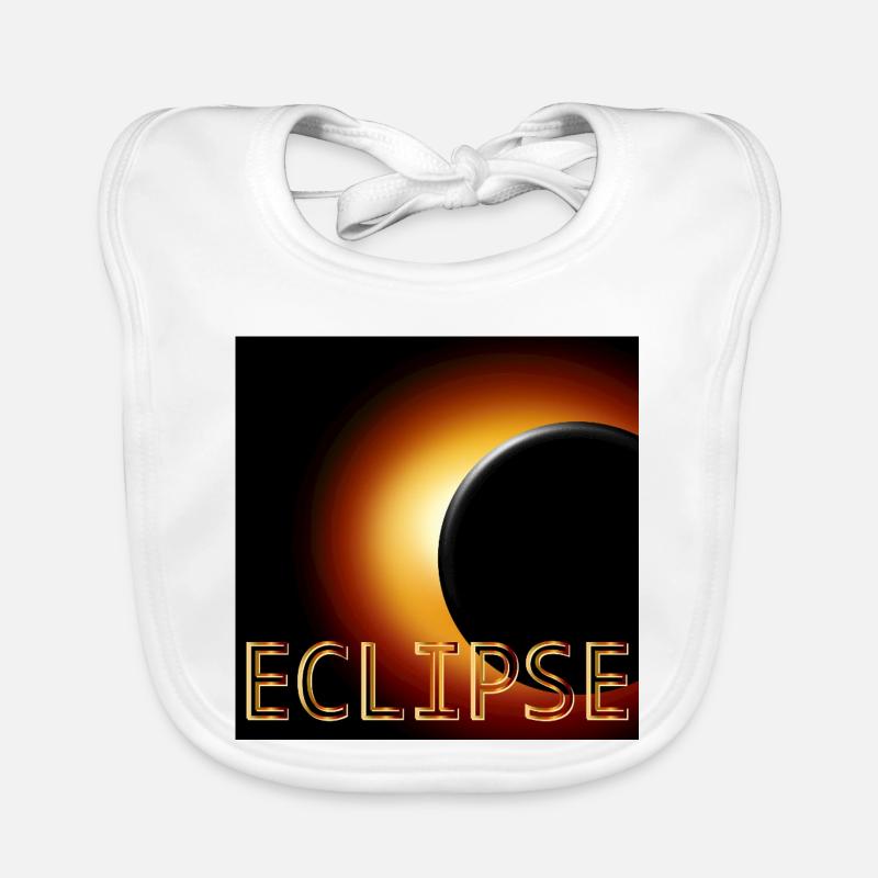 Totale Sonnenfinsternis 2026 Baby Bio-Lätzchen