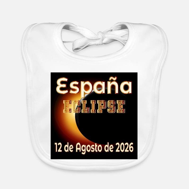 Observation des éclipses en Espagne Bavoir bio Bébé