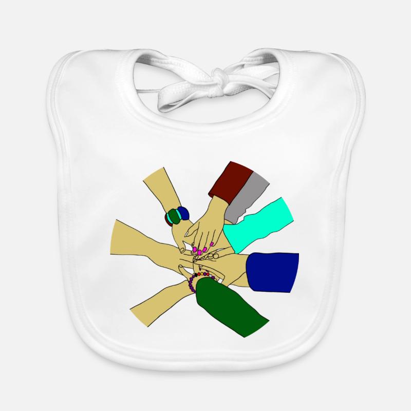 Freundschaft Baby Bio-Lätzchen