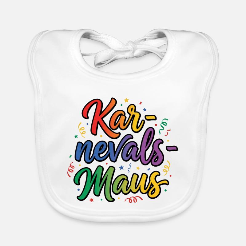 Carnival Mouse Cologne Carnival Mouse Organic Baby Bibs