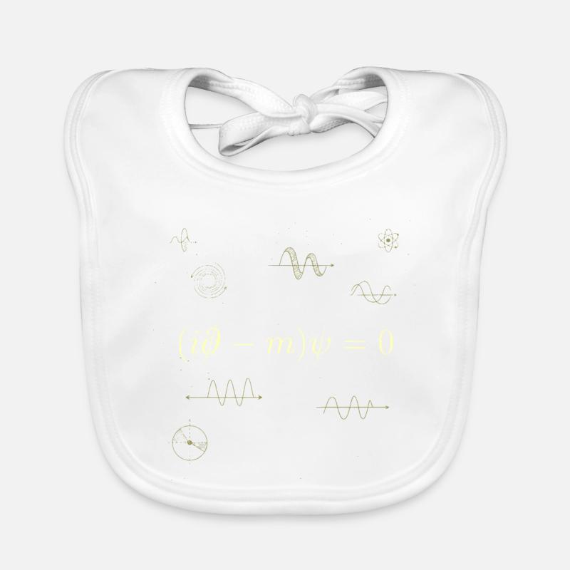 Quantengleichung Baby Bio-Lätzchen