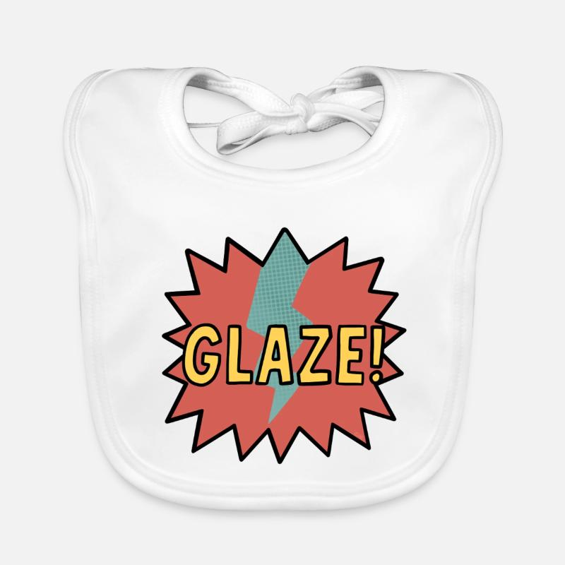 Glasur! Baby Bio-Lätzchen