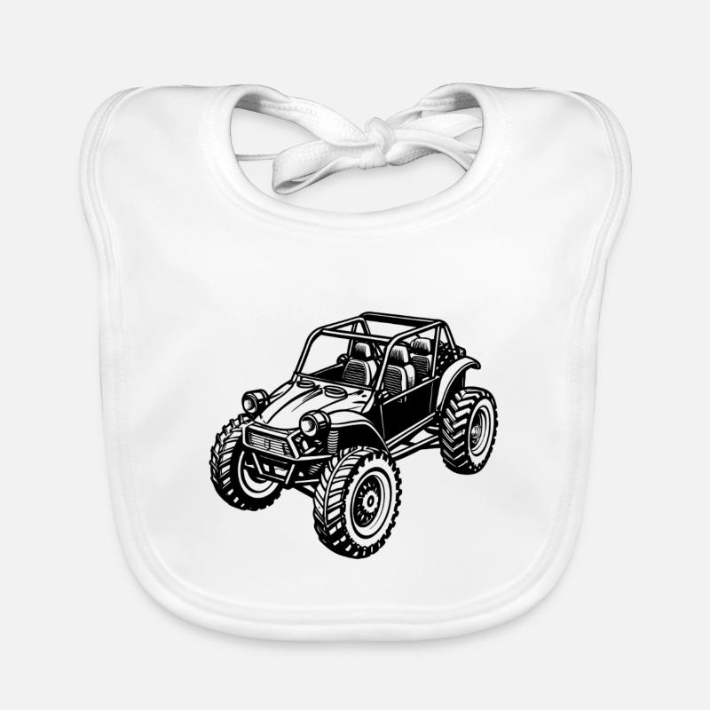 Off-road buggy Bavaglino ecologico per neonato